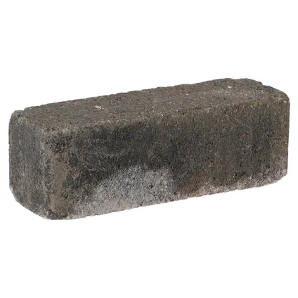 Decor trommelsteen dikformaat grijs-zwart 20x6,5x6,5cm 8