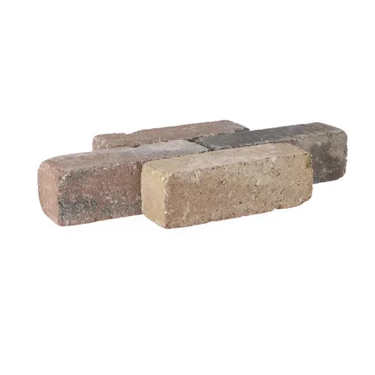 Decor trommelsteen dikformaat bont 20x6,5x6,5cm 8