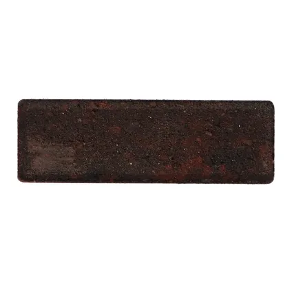 Decor betonsteen dikformaat rood zwart 21x7x7cm 2