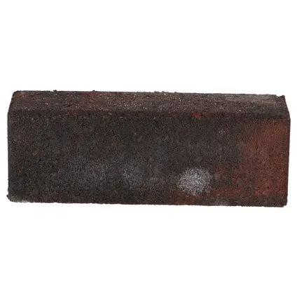 Decor betonsteen dikformaat rood zwart 21x7x7cm 3