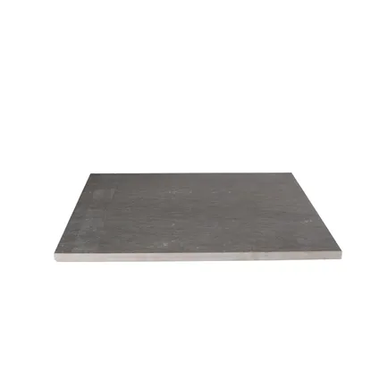 Decor keramische tegel graniet antraciet 60x60x2cm - 2 stuks 7