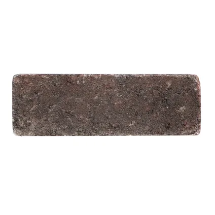 Decor trommelsteen rood-zwart 20x6,5x6,5cm  2