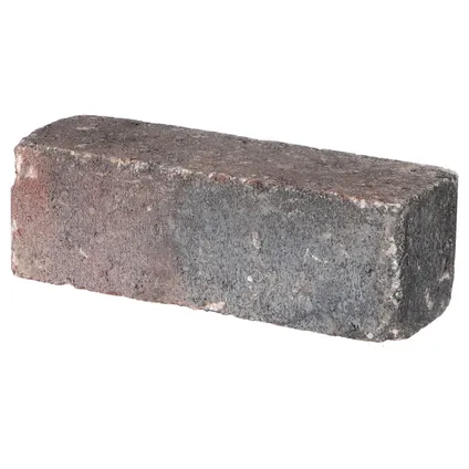 Decor trommelsteen rood-zwart 20x6,5x6,5cm  4