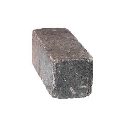 Decor trommelsteen rood-zwart 20x6,5x6,5cm  5