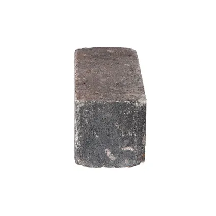 Decor trommelsteen rood-zwart 20x6,5x6,5cm  6