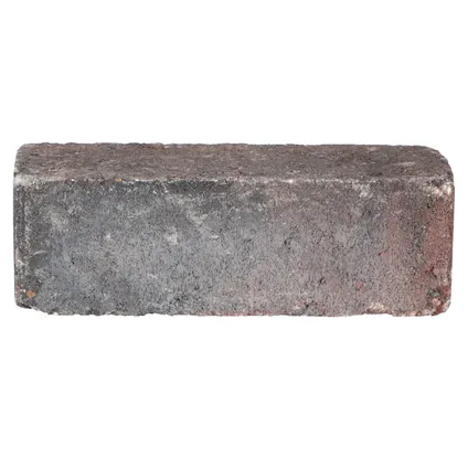 Decor trommelsteen rood-zwart 20x6,5x6,5cm  7