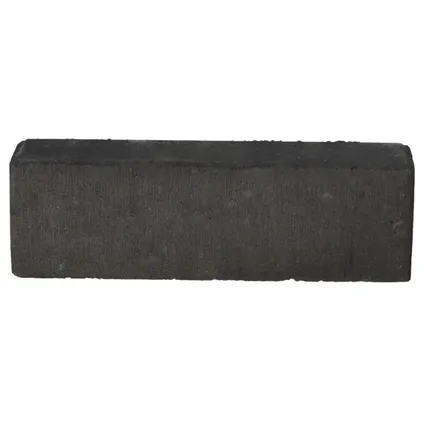Decor betonsteen waalformaat facet rood-zwart 20x5x6cm 11