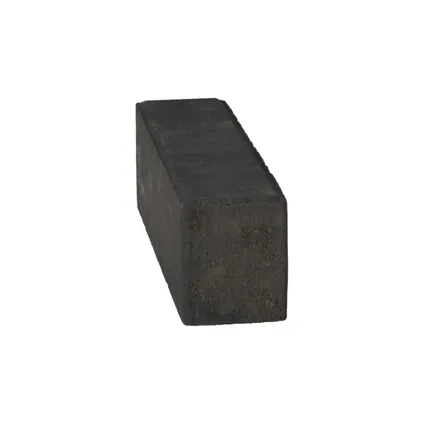 Decor betonsteen waalformaat facet rood-zwart 20x5x6cm 13