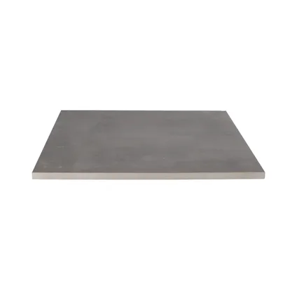 Decor keramische tegel betonlook antraciet 60x60x2cm 2 stuks 3