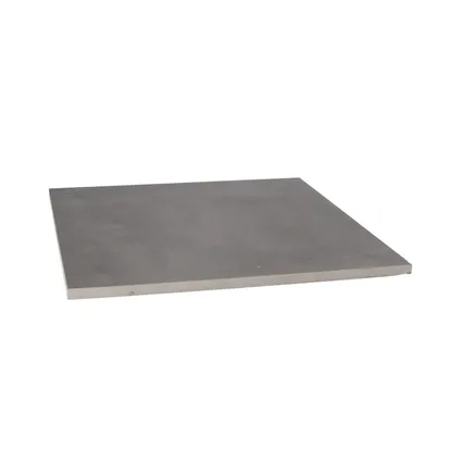 Decor keramische tegel betonlook antraciet 60x60x2cm 2 stuks 5