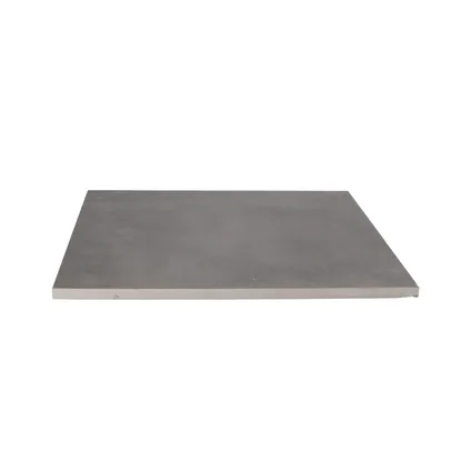 Decor keramische tegel betonlook antraciet 60x60x2cm 2 stuks 6
