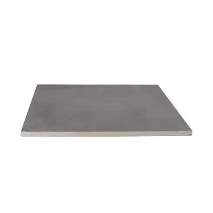 Decor keramische tegel betonlook antraciet 60x60x2cm 2 stuks 7