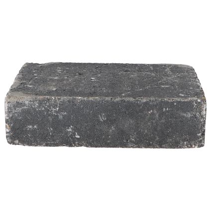 Decor trommelsteen beton antraciet 28x21x7cm