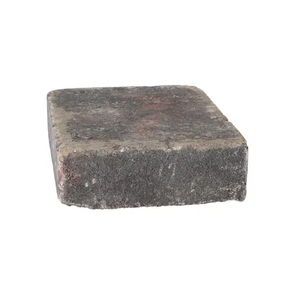 Decor trommelsteen rood-zwart 28x14x7cm  6