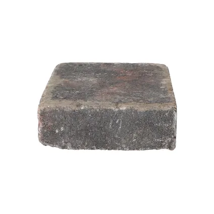 Decor trommelsteen rood-zwart 28x14x7cm  7