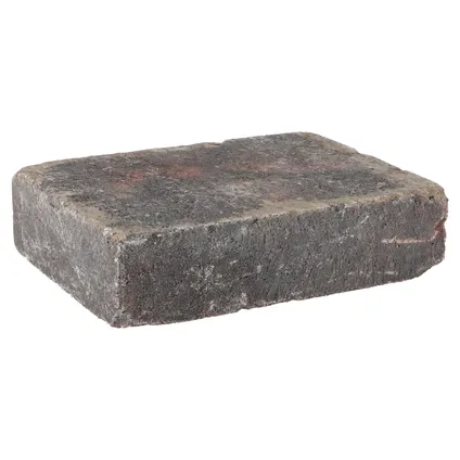 Decor trommelsteen rood-zwart 28x14x7cm  8