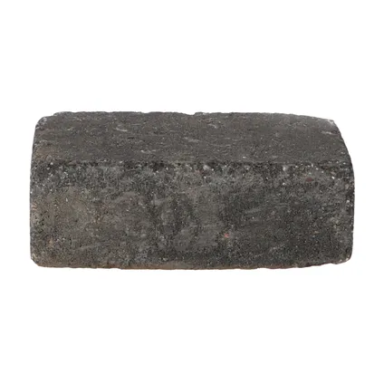 Decor trommelsteen grijs-zwart 21x14x7cm  3