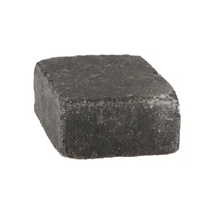 Decor trommelsteen grijs-zwart 21x14x7cm  5