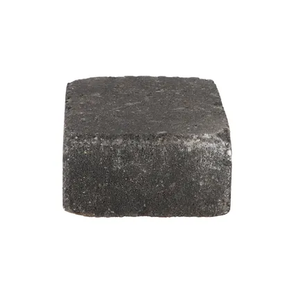 Decor trommelsteen grijs-zwart 21x14x7cm  6