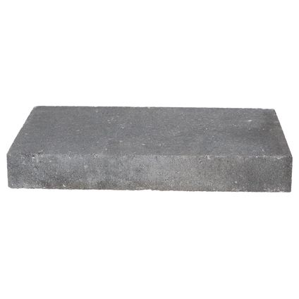 Decor betonsteen Faro grijs-zwart 30x20x4cm
