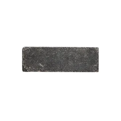 Decor trommelsteen dikformaat antraciet 20x6,5x6,5cm 2