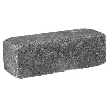 Decor trommelsteen dikformaat antraciet 20x6,5x6,5cm 8