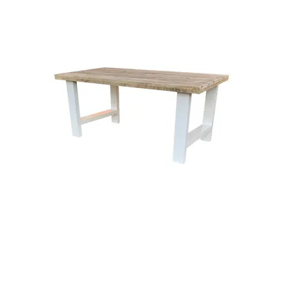 Table à manger Wood4You Seattle bois d'échafaudage 200x78x90cm