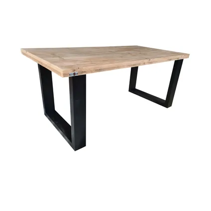 Table à manger Wood4you New England bois d'échafaudage 220x78x96cm 3