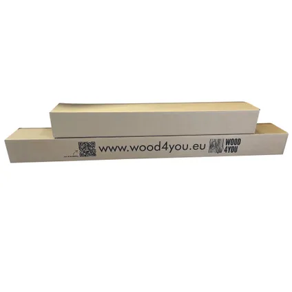 Wood4you tuinbank Vlieland vurenhout bouwpakket 175x57x72cm + kussen 10