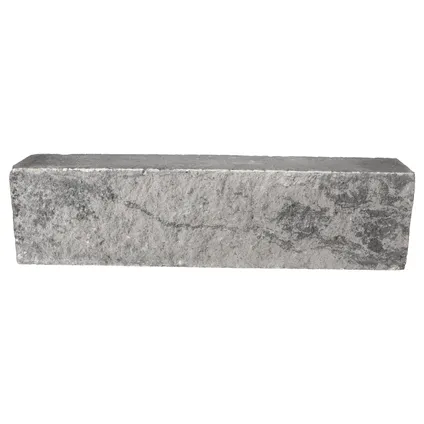 Decor stapelblok beton grijs-zwart 60x15x12cm 3