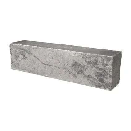 Decor stapelblok beton grijs-zwart 60x15x12cm 4