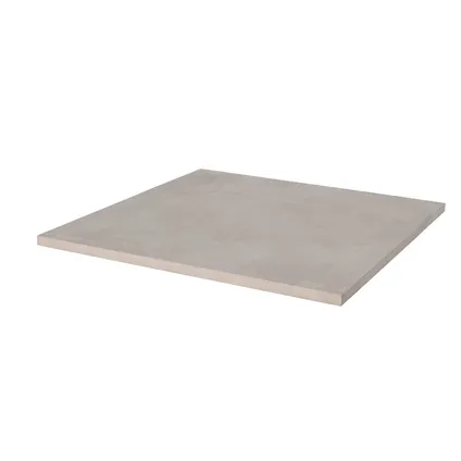 Decor keramische tegel betonlook grijs 60x60x2cm 2 stuks 4