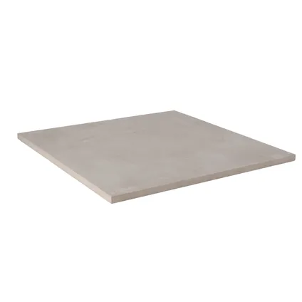 Decor keramische tegel betonlook grijs 60x60x2cm 2 stuks 8