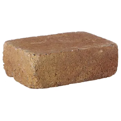 Decor trommelsteen bont 21x14x7cm  8