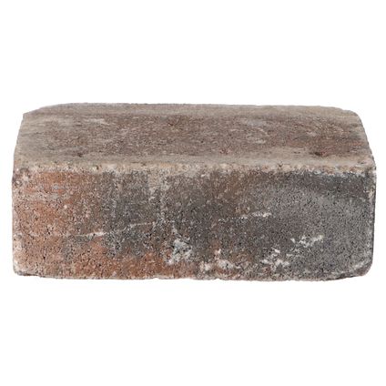 Decor trommelsteen bruin-zwart 21x14x7cm