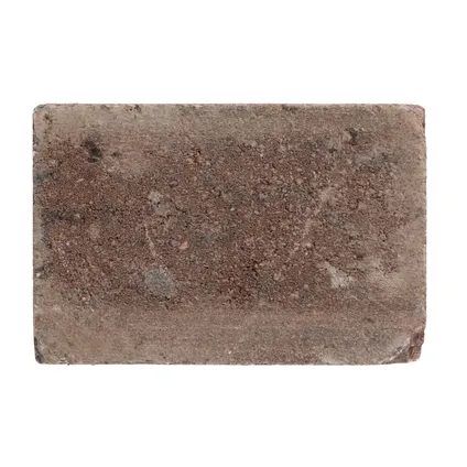Decor trommelsteen bruin-zwart 21x14x7cm  2