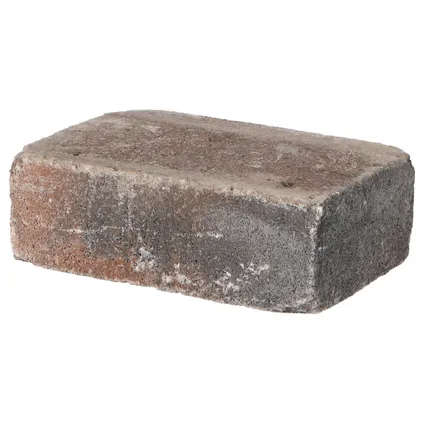 Decor trommelsteen bruin-zwart 21x14x7cm  4