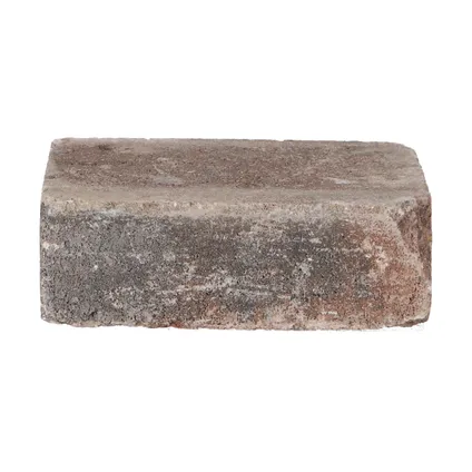 Decor trommelsteen bruin-zwart 21x14x7cm  7