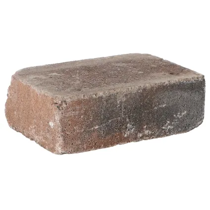 Decor trommelsteen bruin-zwart 21x14x7cm  8