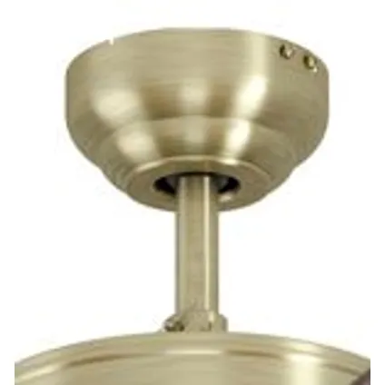 EGLO plafondventilator met lamp Cadiz brons E27 2