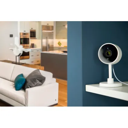 Caméra de surveillance intérieure connectée Alecto SMART-CAM10 WiFi blanc 15