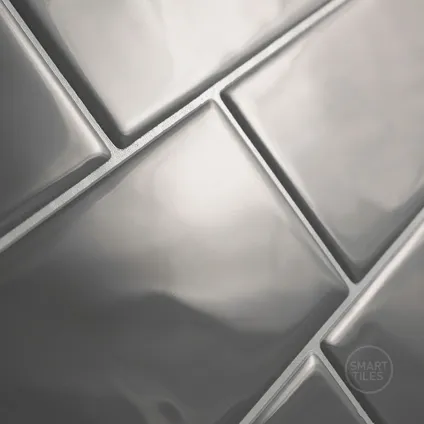 Smart Tiles zelfklevende wandtegels Metro Grigio 4