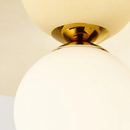 Brilliant wandlamp Zon goudkleurig G9 6
