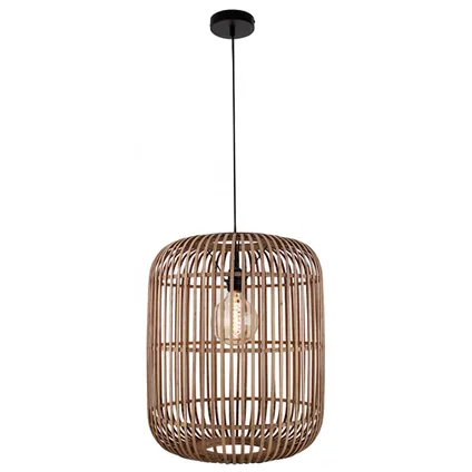 Brilliant hanglamp Woodrow bruin ⌀45cm E27
