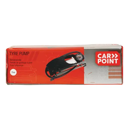 Pompe à pied Carpoint Premium avec monocylindre  3