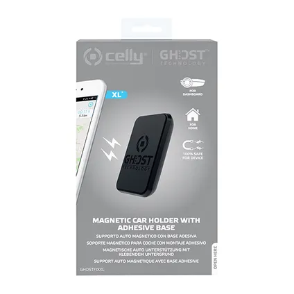 Support de téléphone magnétique Celly Ghost Fix XL 5