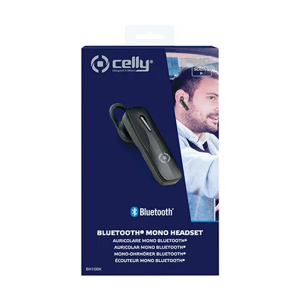 Celly Bluetooth headseat BH10BK zwart 4