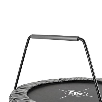 Exit trampoline Tiggy Junior met beugel ø140cm zwart/grijs