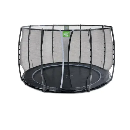 EXIT Dynamic groundlevel trampoline ø305cm met veiligheidsnet