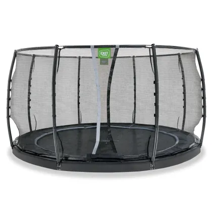 Omgeving vragen Scheiden Exit in-ground trampoline Dynamic met veiligheidsnet ø427cm zwart
